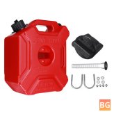 Jerry Can with Bracket Lock for ATV UTV Motorcycle Car