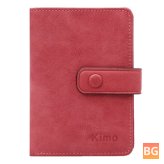 Short Wallet with 12 Card Slots - Elegant Leather