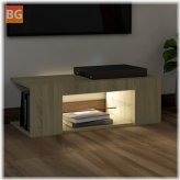 TV Cabinet with LED Lights - Sonoma Oak
