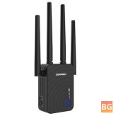 Gigabit Repeater with Wireless WIFI Signal Booster - 1200M