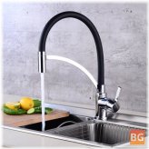 360° Faucet with One Hole - Basin Mixer Water Tap