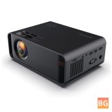 1080p Portable Projector with Hdmi Speaker and TV