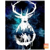 5D Diamond Painting - Deer Diamond Embroidery Cross Stitch Drill