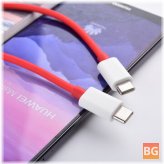 OnePlus 8T Warp Charge Cable - Fast Data Transfer for Multiple Devices