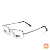 Presbyopic Glasses - Full Metal Frame - Easy to Carry - convenient HD reading glasses