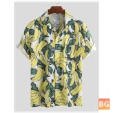 Casual Shirts for Men - Banana Printing