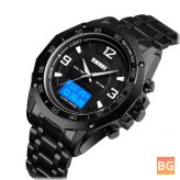 Sapphire EL Watch with 3ATM Digital Display - Men's Watch
