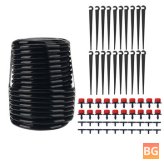 Water Flow Nozzle Barb Connector Kits for Garden