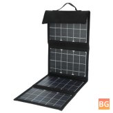 28W Solar Panel Power Bank Backpack for Camping and Hiking