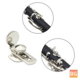 Plated Brass Clarinet Thumb Rest