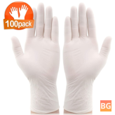100-Piece disposable BBQ Gloves - Waterproof, Safe, Protective
