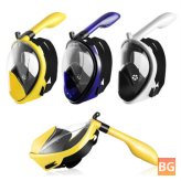 Gopros Snorkeling Mask All-Dry Full Face Mask - Dry