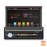 YUEHOO 7 Inch 1.5-Inch Car DVD Player - Touch Screen Stereo Radio - 8 Core - 1+32G/2+32G WIFI - 4G GPS FM AM - RDS