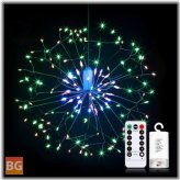 LED Firework Starbust Fairy String Light - 150/180 Colors
