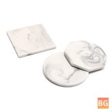 Cup Mat with 3 Patterns - Marble