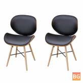 Chairs with Arms and Legs - 2pc Set