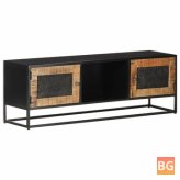 TV Cabinet with Doors and Rails - 47.2''x11.8''x15.7
