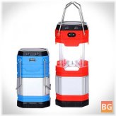 LED Camping Lantern with Solar Charging