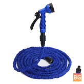 25 ft. Water Hose & Nozzle with Sprayer and Faucet