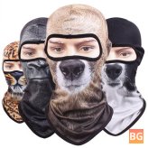 3D Animal Balaclava for Motorcycle Cycling - Christmas, Halloween, Party