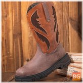 Cowboy Boot Slip-Ons - Men