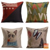 Square Pillow Cases for Sofa with Cushion Cover