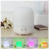 OUTERDO Cast-300A Aroma Diffuser Humidifier 4.5W 100ml Water Capacity with 7 Color LED Light