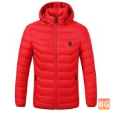 Heated Coat Jacket with Temperature Control - Electric