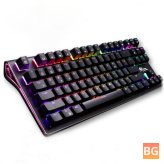 Royal Kludge G87 87 Keys Mechanical Gaming Keyboard - Wireless Bluetooth 3.0 USB Wired RGB Keyboard