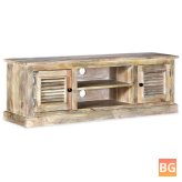 TV Cabinet with Wood Grain