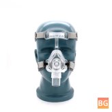 Silicone CPAP Nasal Mask with Adjustable Headgear for Sleep Apnea