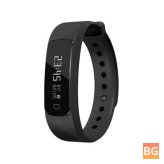 SMA B2 Sports Smart Bracelet Heart Rate Monitor Blood Pressure Monitor IP67 Waterproof Wristwatch