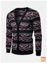 Christmas Stitching Sweaters for Men