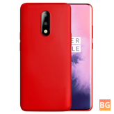 Anti-Scratch Liquid Silicone Protective Case for OnePlus 7