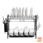 Cutlery Holder for Kitchen Drying Rack - Non-Slip