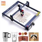 GEEKCREITxATOMSTACK A5 M50 PRO Laser Engraver APP Control Dual-Laser Engraving Cutting Machine Support Online Engraving DIY Laser Marking for Acrylic, 304, Stainless Steel, Metal, Wood