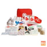 SOS First Aid Kit for Outdoor Activities - 249 Pcs