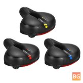 Waterproof Bicycle Seat with Cushion and Soft Padded Saddle