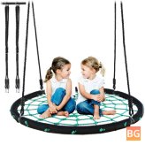 Sturdy Round Outdoor Swing for Children