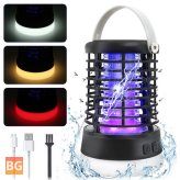 500-1000V Power Grid LED Mosquito Killer Light - Outdoor - IP65 Waterproof - USB Rechargeable