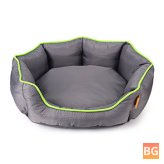 Waterproof Dog Bed with Cushion and Mat