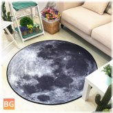 Carpet Moon Pattern Round Floor mat for bedroom living room decoration