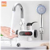 Water Tankless Faucet with 3000W Temperature - Kitchen