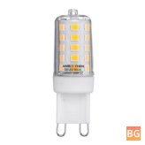 AMBOTHER 5PCS G9 Dimmable LED 5W 450lm Warm White 3000K