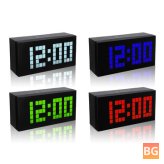 Large Digital Clock with Countdown Timer - Modern Alarm Clock
