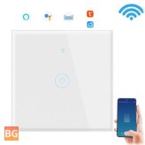 Touch Wireless Smart Light Wall Switch with Alexa Voice Control