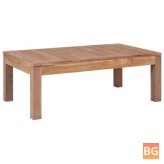 Teak Coffee Table with Natural Finish