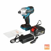 Brushless Cordless Impact Wrench with 520N.M Power - Includes 2 Batteries