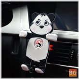 Panda Car Mount for iPhone/Samsung/Miix2 - Silicone