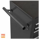 Tool Trolley with 21 Drawers Steel Grey